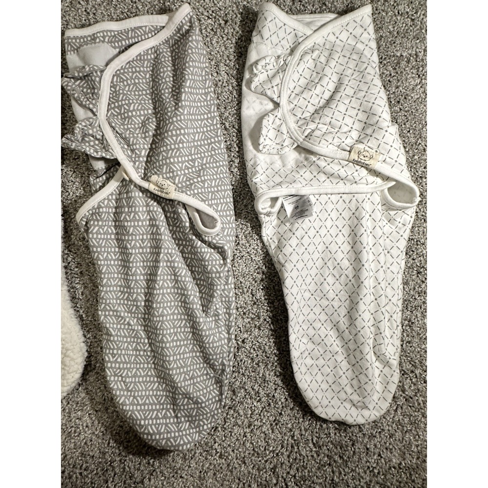 Unisex Baby Stroller Sack Wrap And 2 KeaBabies Soothe Swaddle Wraps EUC!‎